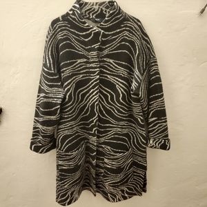 Anthropologie Eunice Funnel Neck Cardigan Sweater Coat